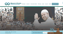 Desktop Screenshot of menarawisata.com